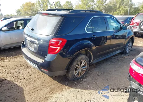 2017 Chevrolet Equinox Lt из США, поврежденный, VIN 2GNALCEK4H1551191